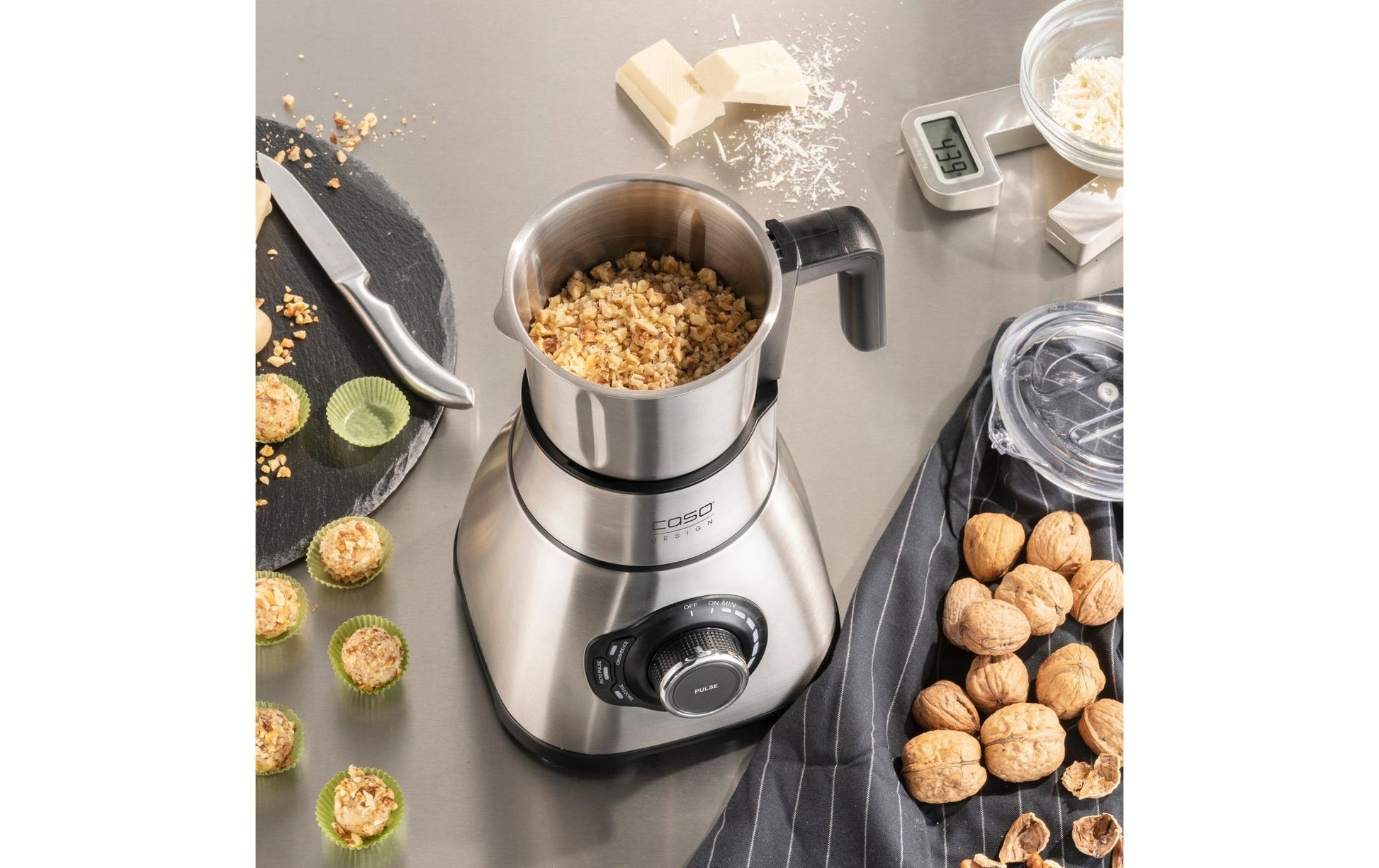 Standmixer B 1800 PowerBlender Set Silber - MEGART