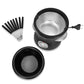 Schokoladenfondue - Set KG2352 10 Teile, Schwarz - MEGART