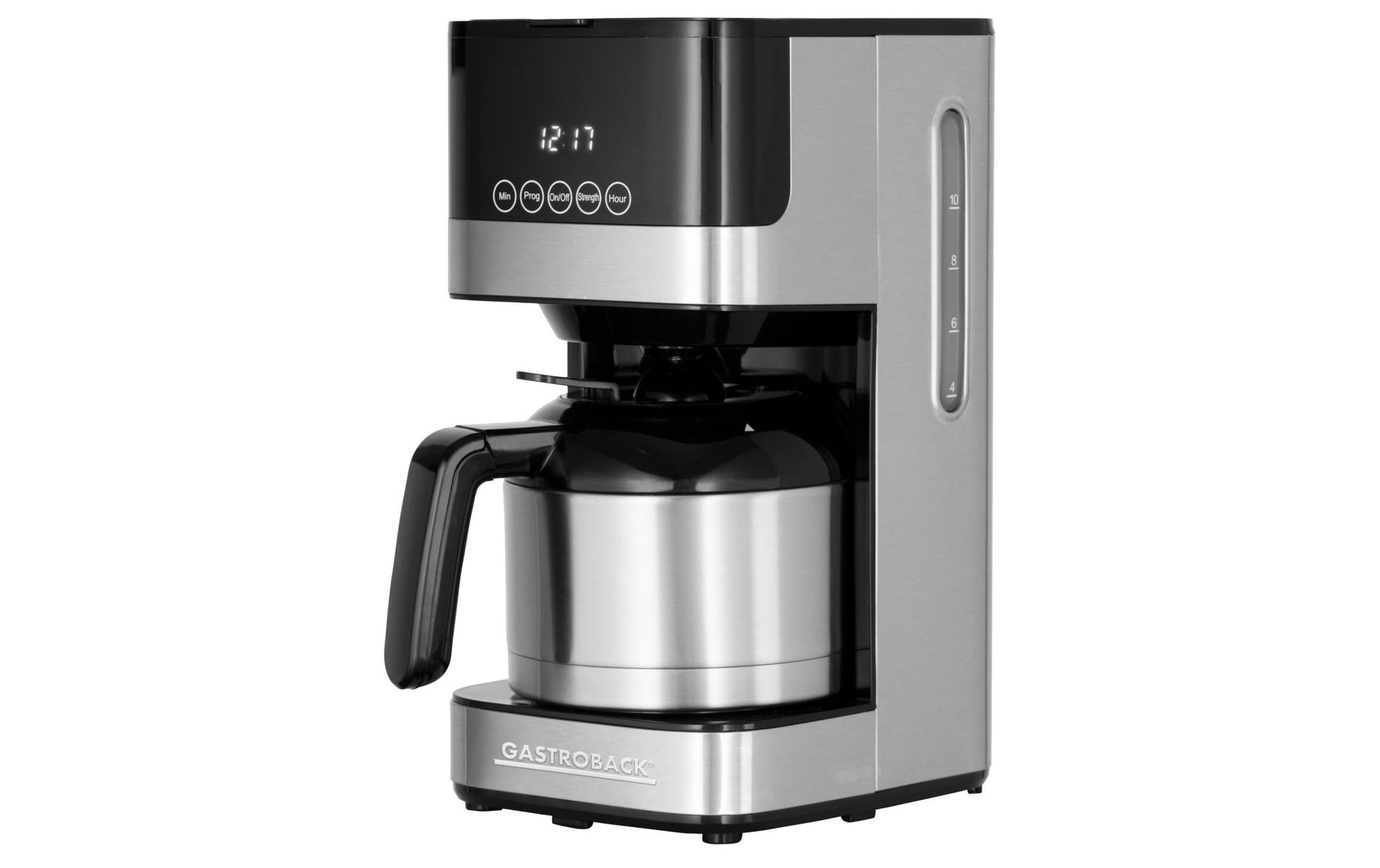 Filterkaffeemaschine Essential S Schwarz/Silber - MEGART