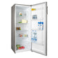 Kühlschrank 109971 Silber, Rechts, Wechselbar - MEGART
