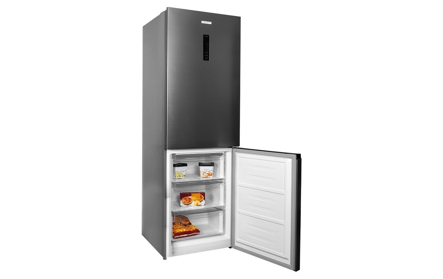 Kühl - Gefrierkombination ECOplus KSTK323 Grau - MEGART
