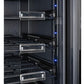 Weinklimaschrank WKZ 150 Schwarz, Rechts, Wechselbar - MEGART