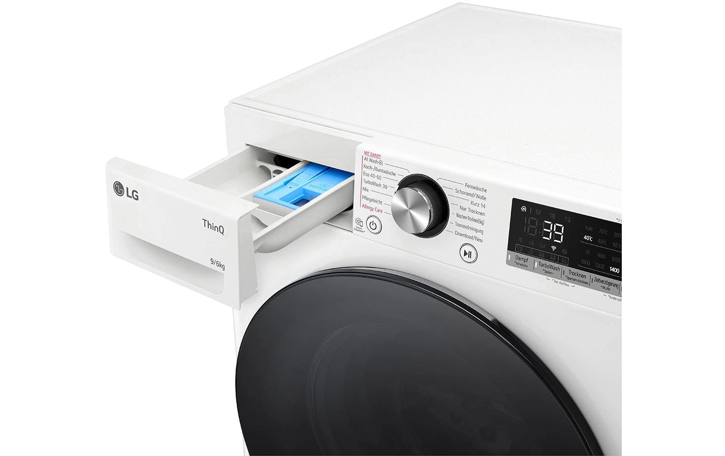 Waschtrockner W4WR7096Y 9 kg / 6 kg - MEGART