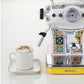 Siebträgermaschine Positano ARI - 1389 - POS Gelb - MEGART