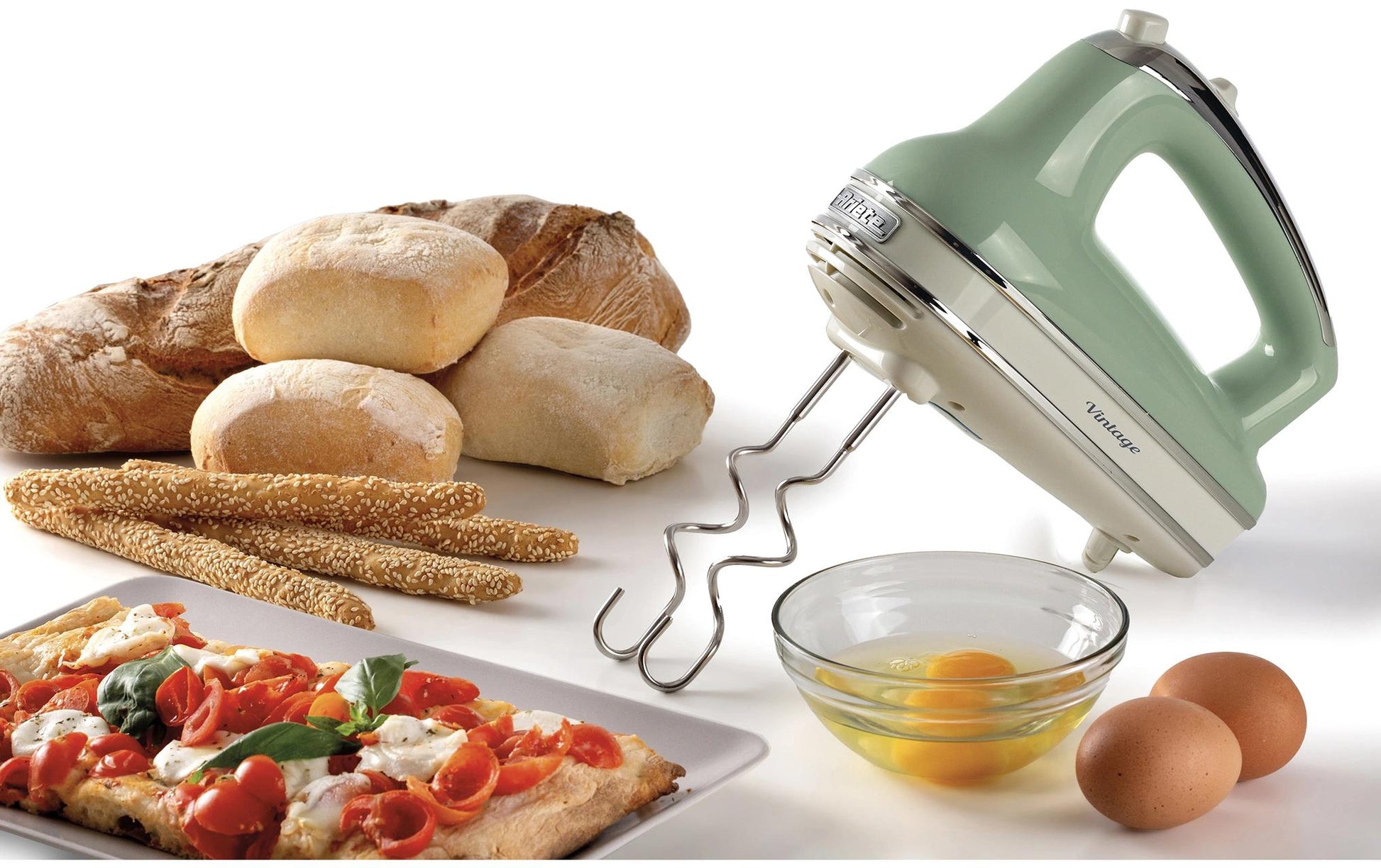 Handmixer Vintage ARI - 1548 - GR Grün - MEGART