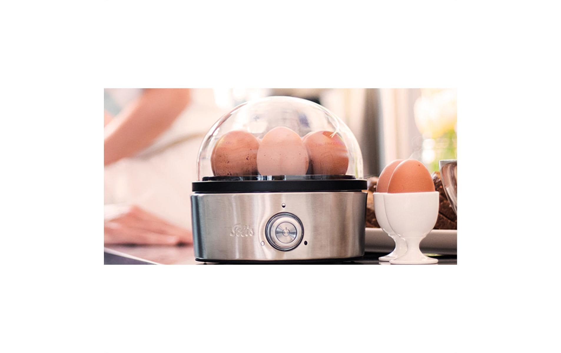 Eierkocher Egg Boiler & More 8272 7 Eier, Silber - MEGART