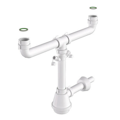 Universal-Flaschensiphon 2-fach