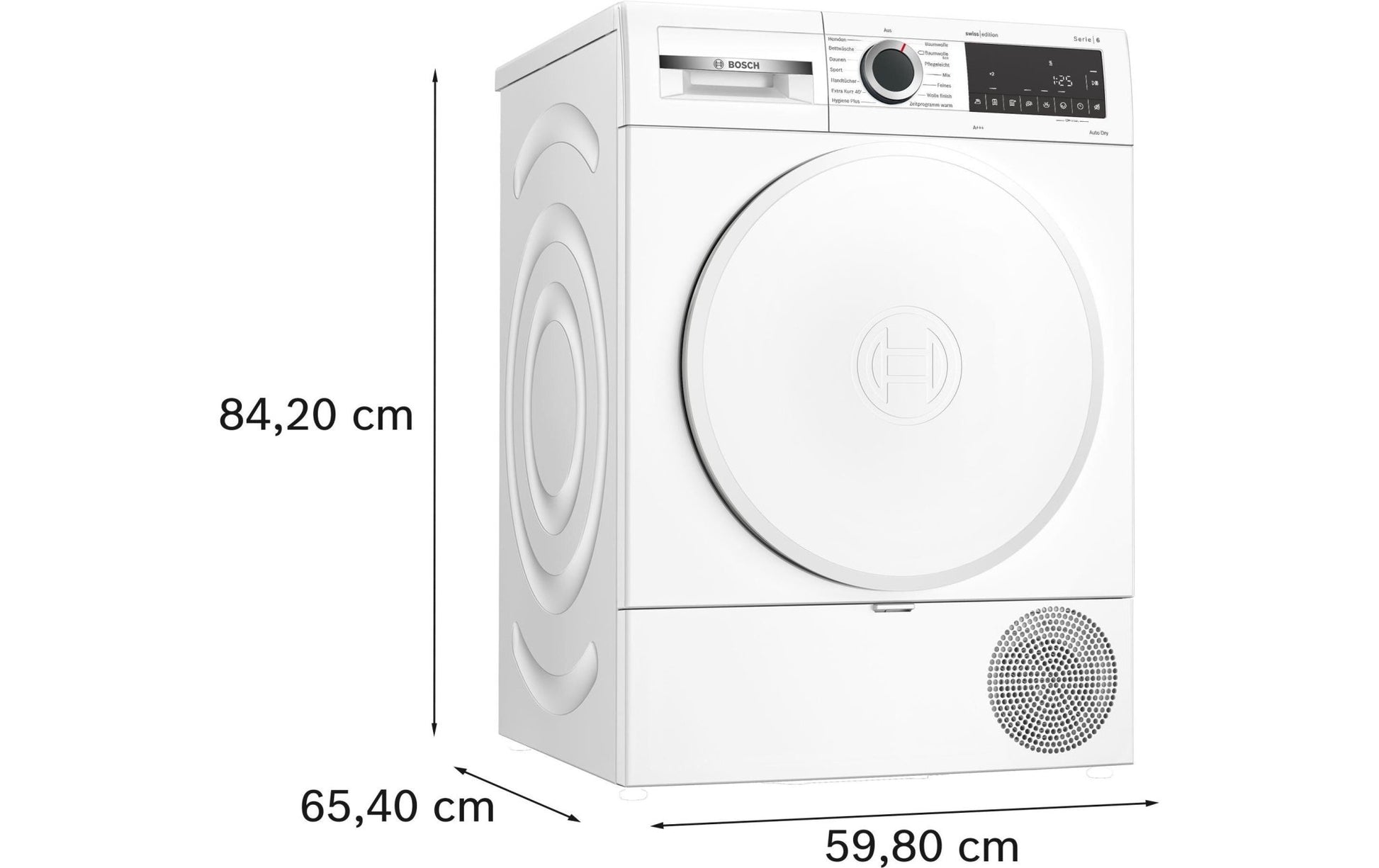 Wäschetrockner WQG233V0CH Rechts - MEGART