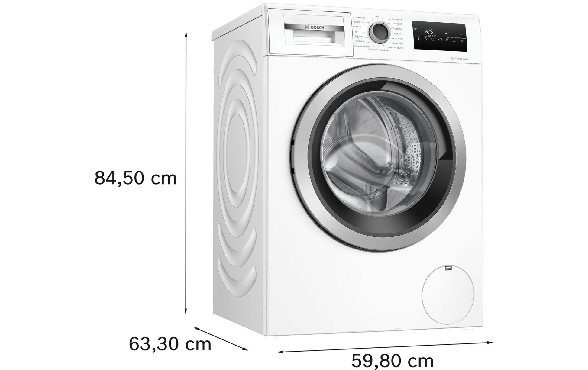 Waschmaschine WAN28243CH Links - MEGART