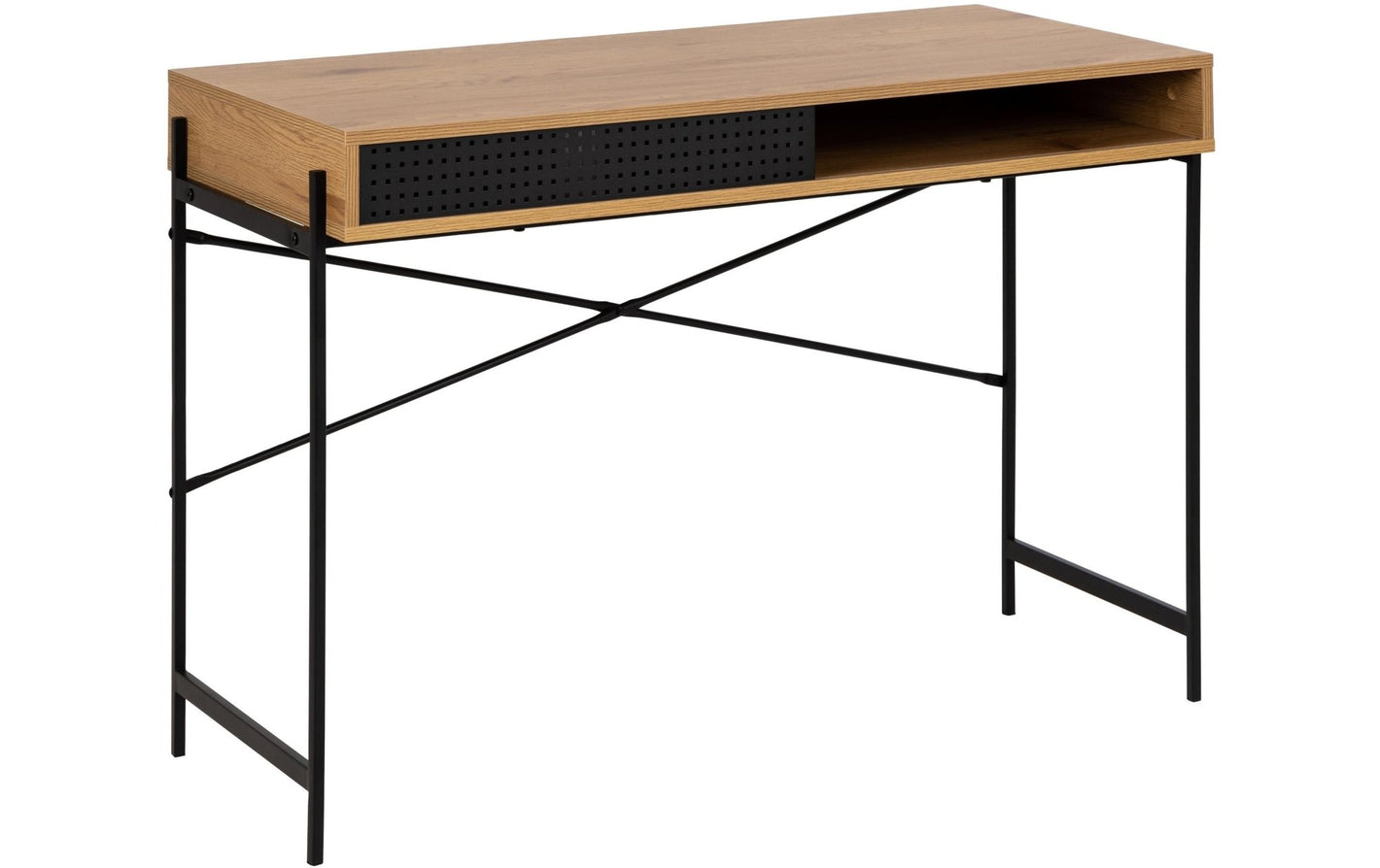 AC Design Tisch Angus, Schwarz / Braun - MEGART