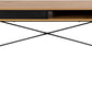 AC Design Tisch Angus, Schwarz / Braun - MEGART