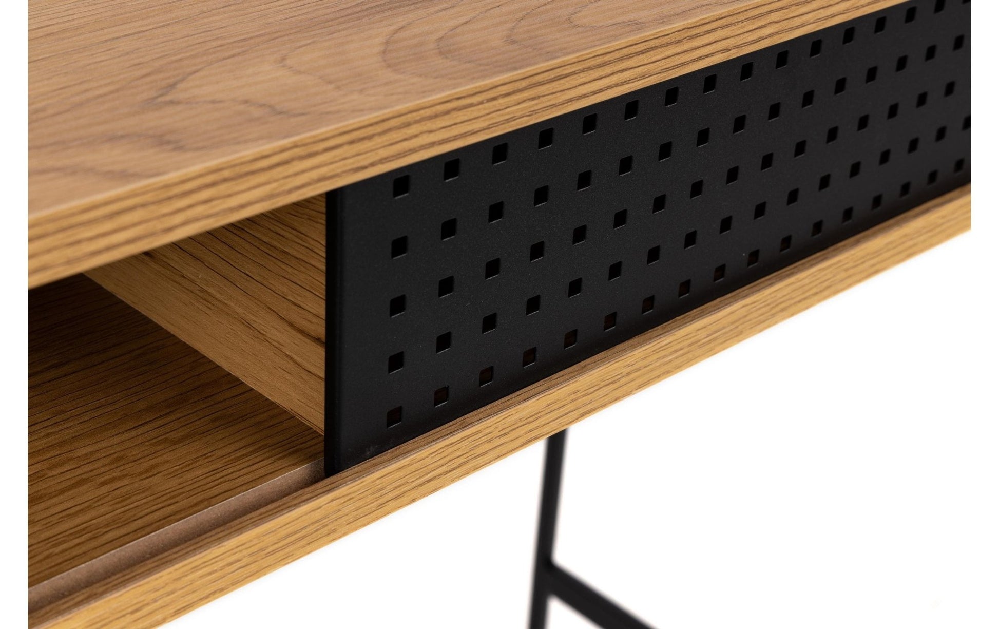 AC Design Tisch Angus, Schwarz / Braun - MEGART