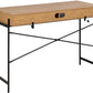 AC Design Tisch Angus, Schwarz / Braun - MEGART