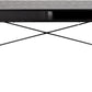 AC Design Tisch Angus, Schwarz / Schwarz - MEGART