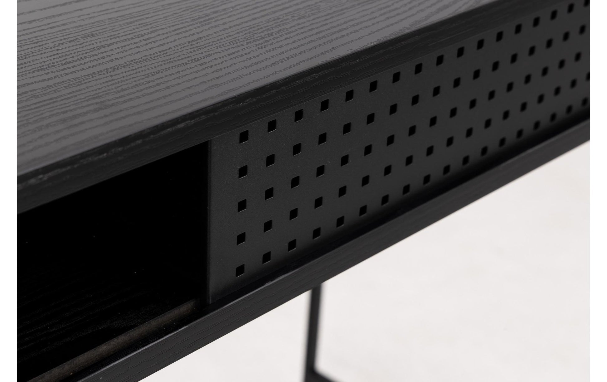 AC Design Tisch Angus, Schwarz / Schwarz - MEGART