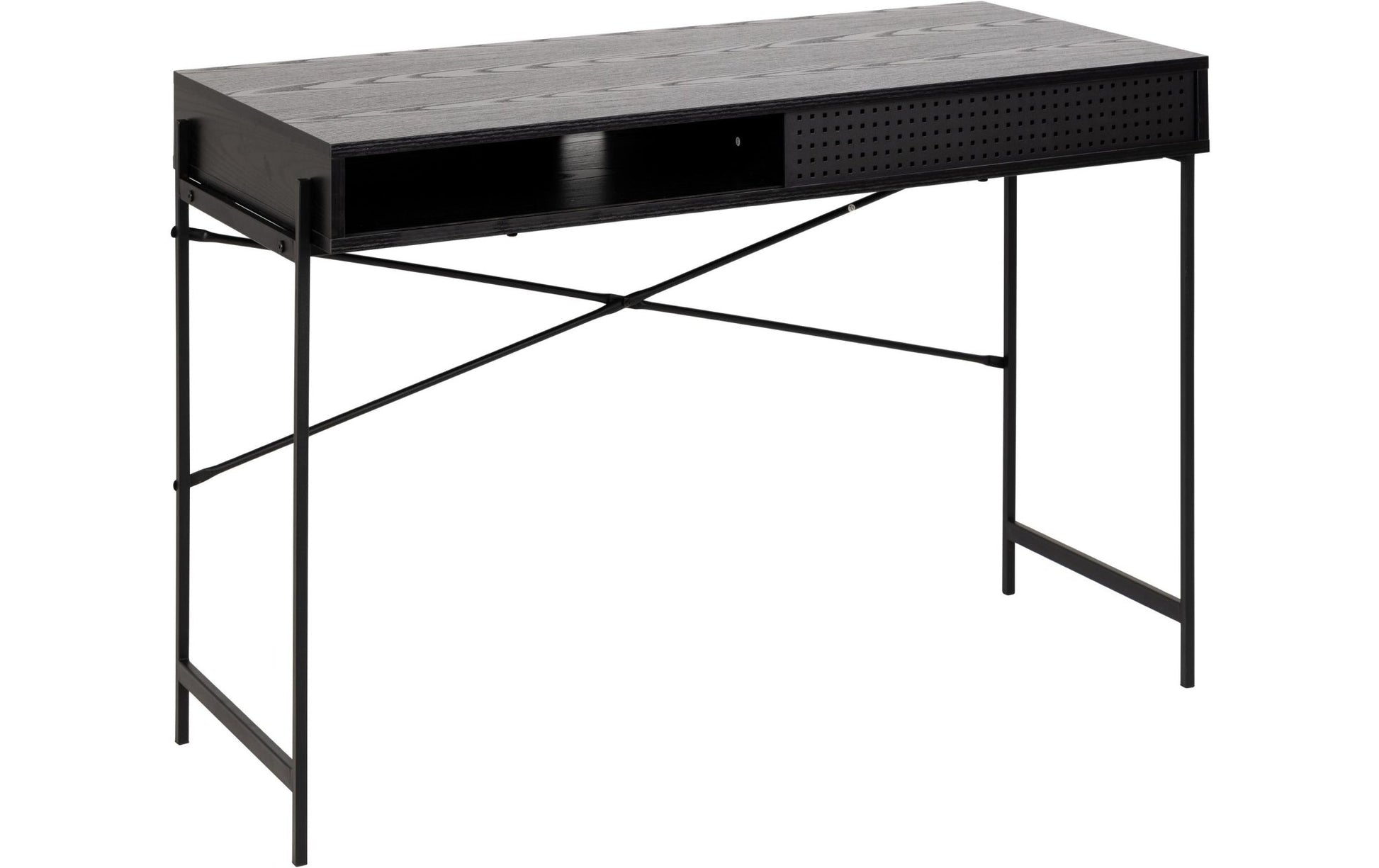AC Design Tisch Angus, Schwarz / Schwarz - MEGART