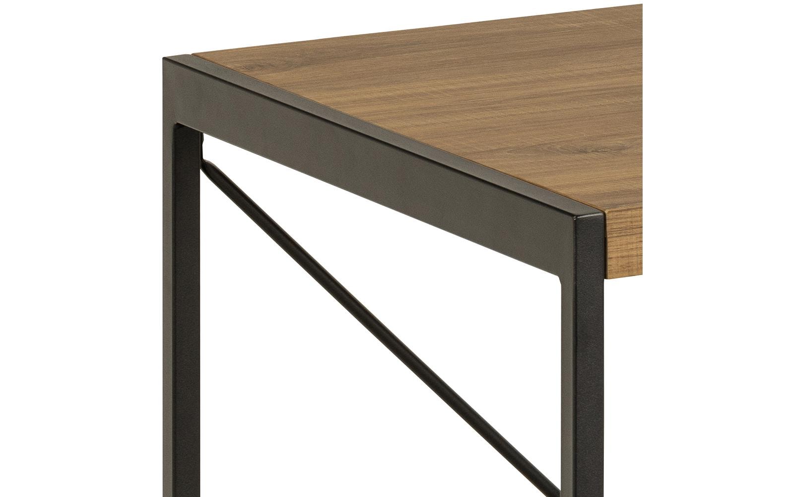 AC Design Tisch Bahamas, Schwarz / Braun - MEGART