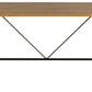AC Design Tisch Bahamas, Schwarz / Braun - MEGART