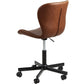 AC Design Bürostuhl Batilda, mit Polsterrücken, Cognac - MEGART