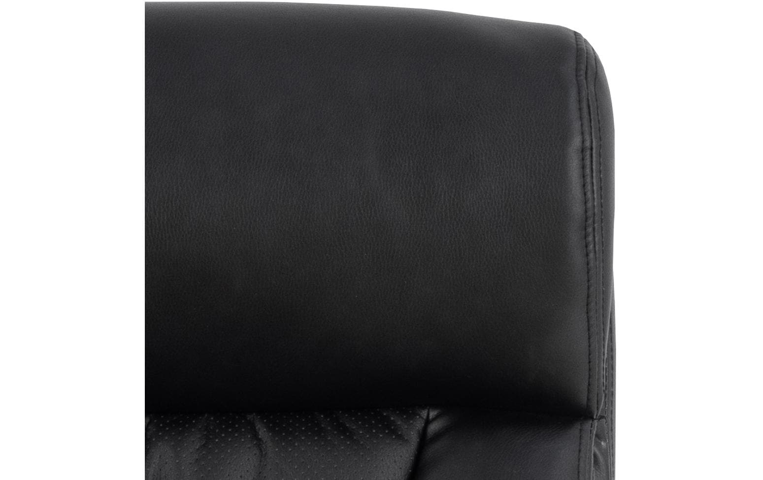 AC Design Bürostuhl Benson, mit Polsterrücken und Armlehnen, Schwarz - MEGART