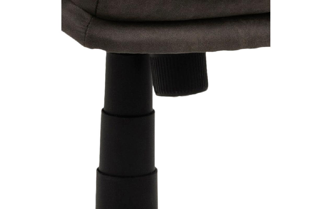 AC Design Bürostuhl Brad, mit Armlehnen und Bremsrollen, Anthrazit - MEGART