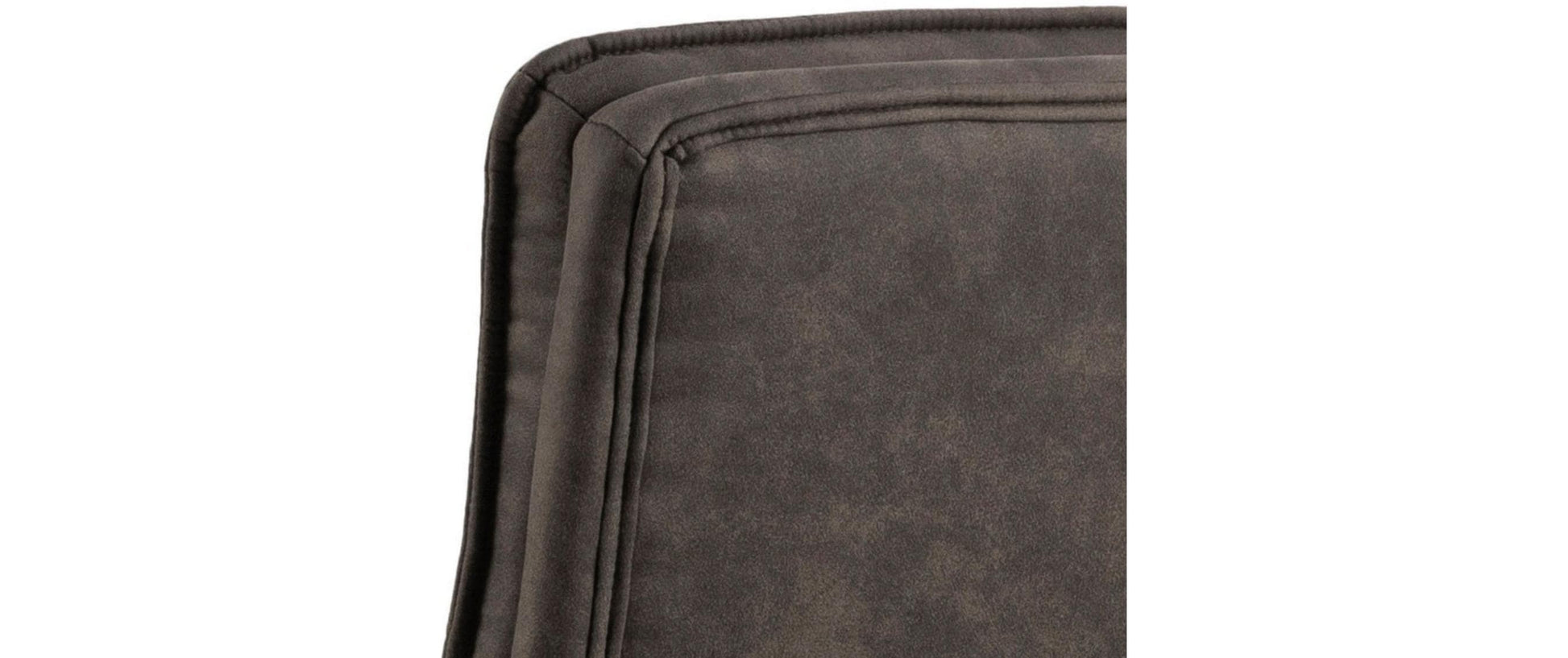 AC Design Bürostuhl Brad, mit Armlehnen und Bremsrollen, Anthrazit - MEGART