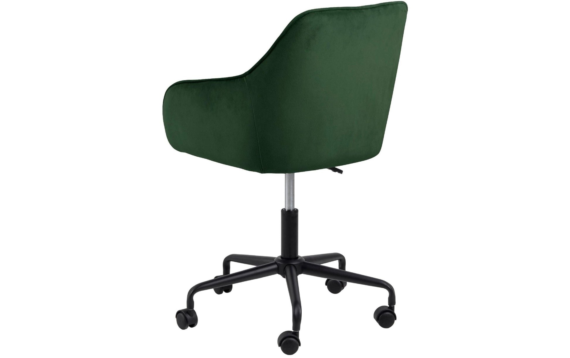 AC Design Bürostuhl Brooke, mit Bremsrollen, Waldgrün - MEGART