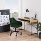 AC Design Bürostuhl Brooke, mit Bremsrollen, Waldgrün - MEGART