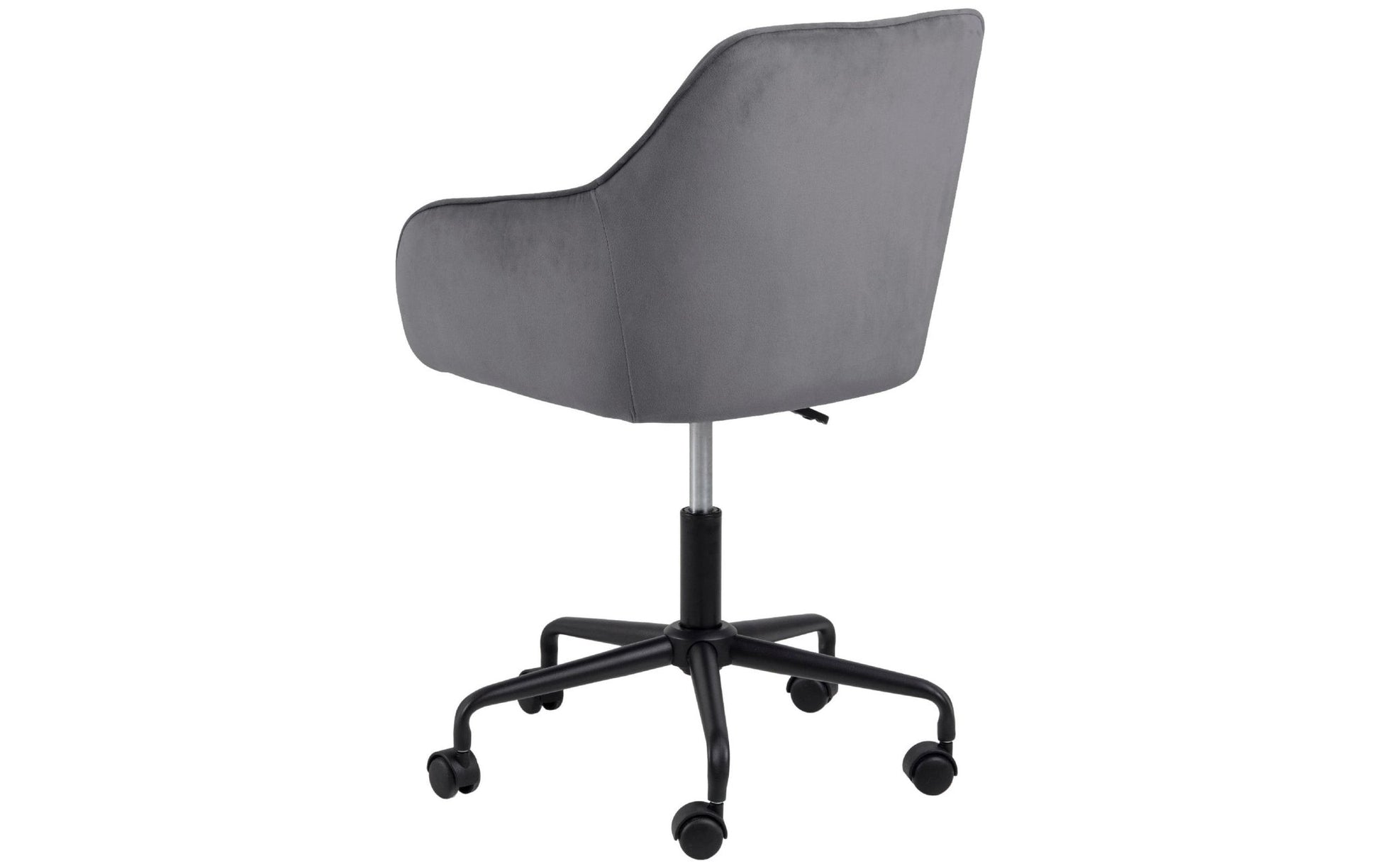 AC Design Bürostuhl Brooke, mit Bremsrollen, Dunkelgrau - MEGART