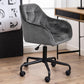 AC Design Bürostuhl Brooke, mit Bremsrollen, Dunkelgrau - MEGART