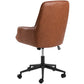 AC Design Bürostuhl Erik, mit Polsterrücken und Armlehnen, Cognac - MEGART
