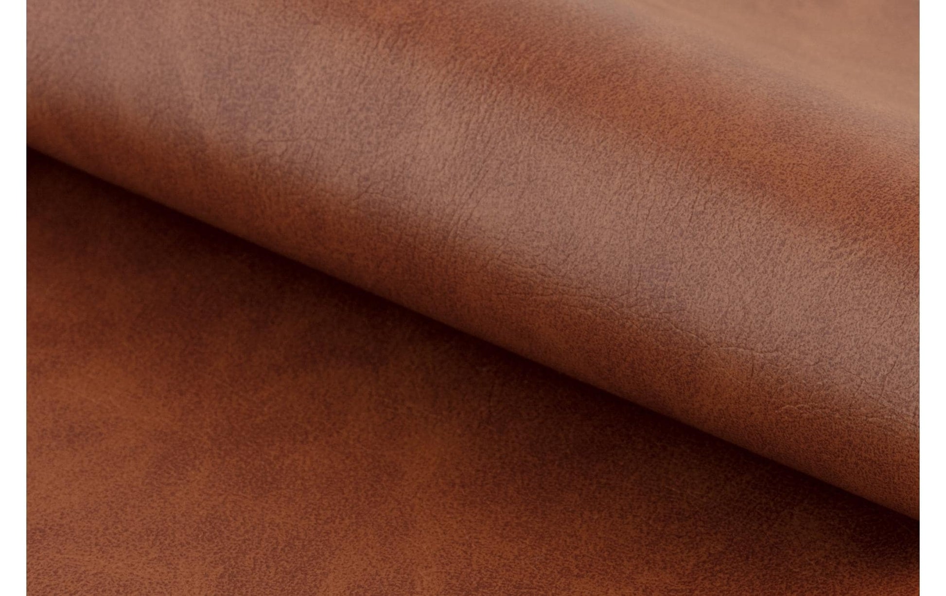 AC Design Bürostuhl Erik, mit Polsterrücken und Armlehnen, Cognac - MEGART