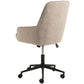 AC Design Bürostuhl Erik, mit Polsterrücken und Armlehnen, Beige - MEGART