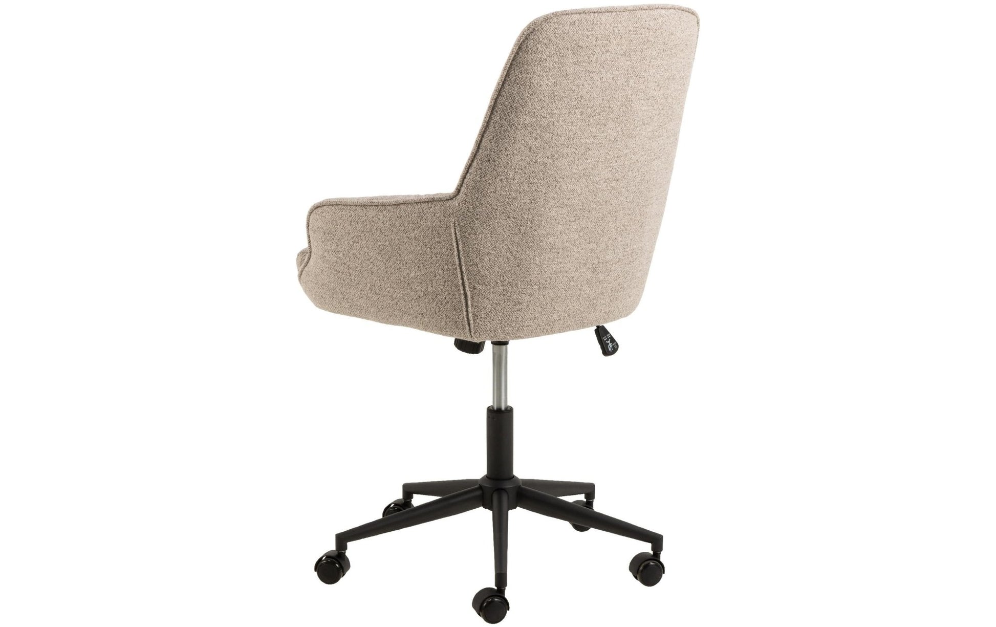 AC Design Bürostuhl Erik, mit Polsterrücken und Armlehnen, Beige - MEGART