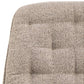 AC Design Bürostuhl Erik, mit Polsterrücken und Armlehnen, Beige - MEGART