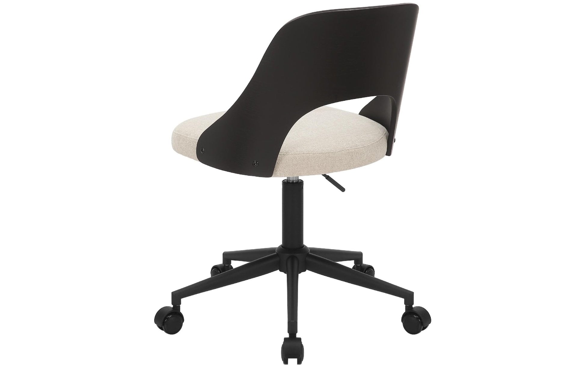 AC Design Bürostuhl Lucy, Schwarz / Weiss - MEGART