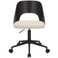 AC Design Bürostuhl Lucy, Schwarz / Weiss - MEGART