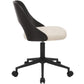 AC Design Bürostuhl Lucy, Schwarz / Weiss - MEGART