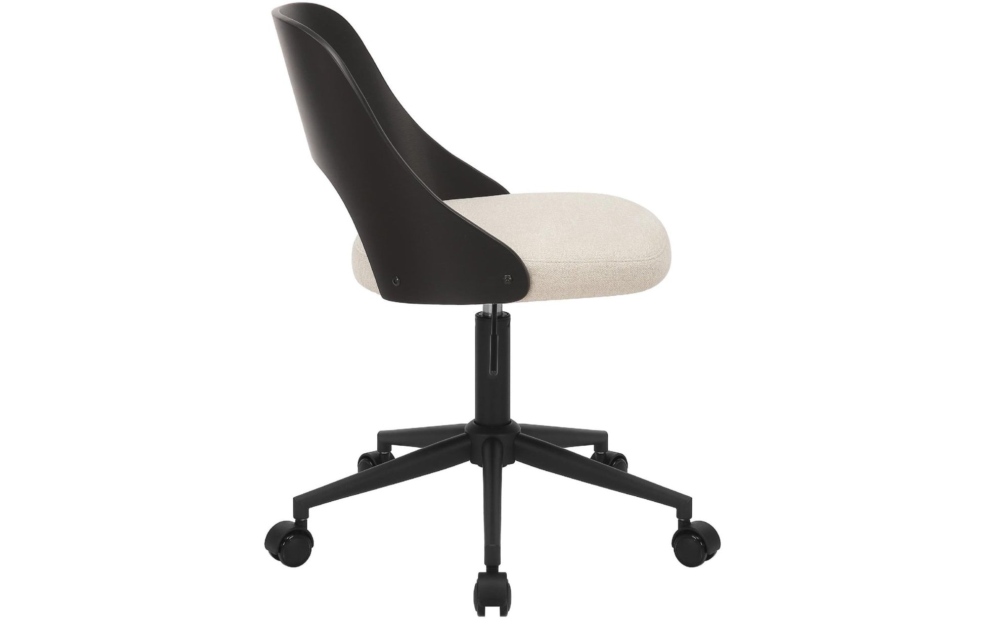 AC Design Bürostuhl Lucy, Schwarz / Weiss - MEGART