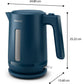 Wasserkocher 3000 Series HD9411/71 1.7 l, Malibu Blue - MEGART