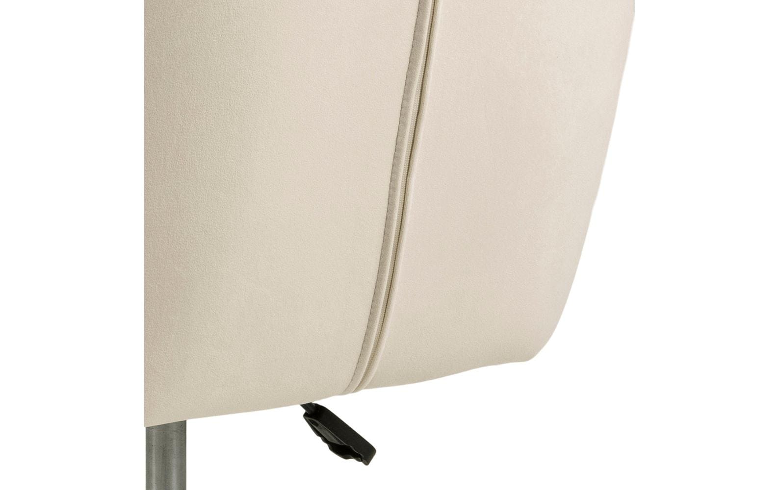 AC Design Bürostuhl Nora, mit Polsterrücken und Armlehnen, Sand - MEGART