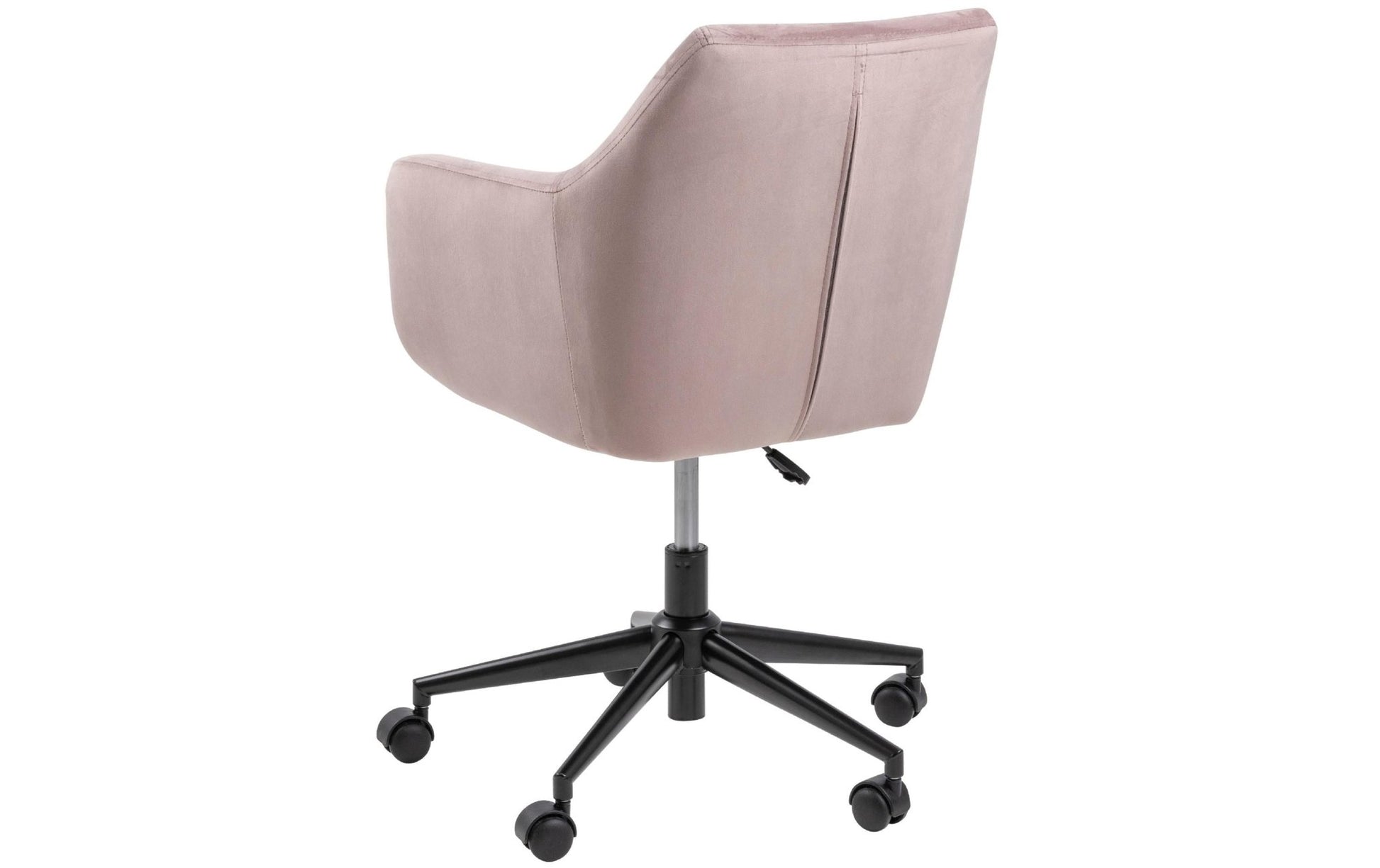 AC Design Bürostuhl Nora, mit Polsterrücken und Armlehnen, Dusty Rose - MEGART