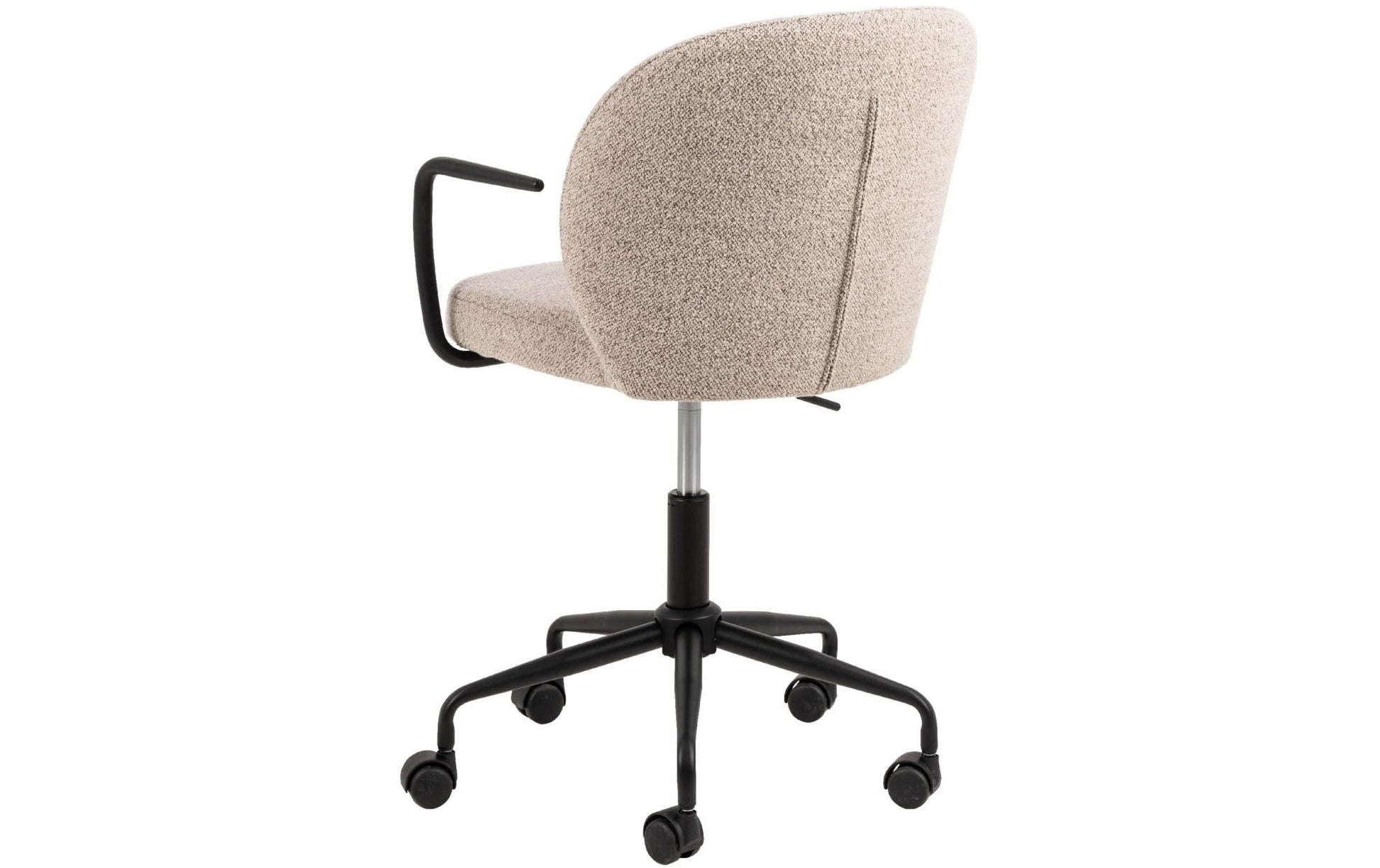 AC Design Bürostuhl Patricia, mit Polsterrücken und Armlehnen, Beige - MEGART