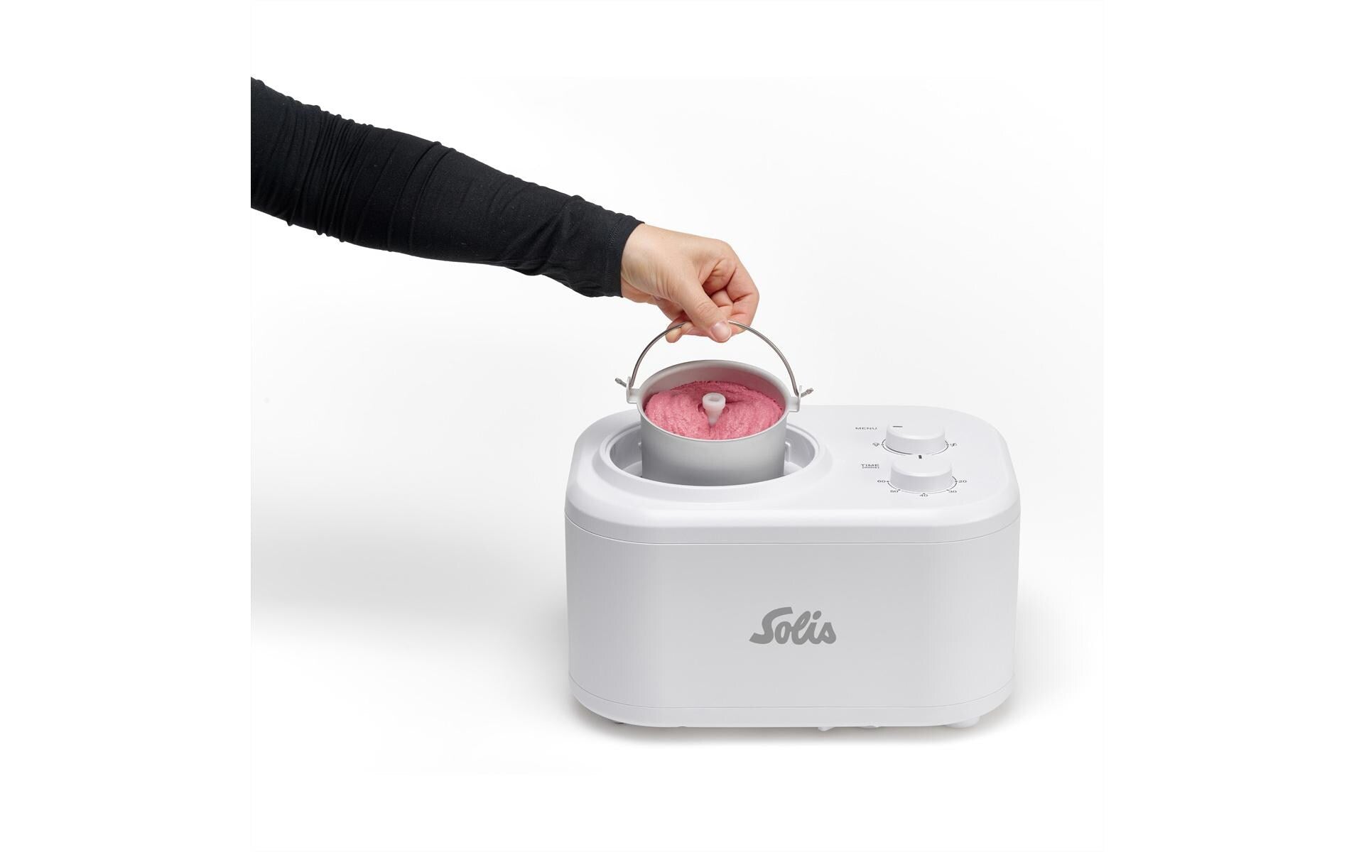 Eismaschine Gelatissima 1 l, Weiss - MEGART