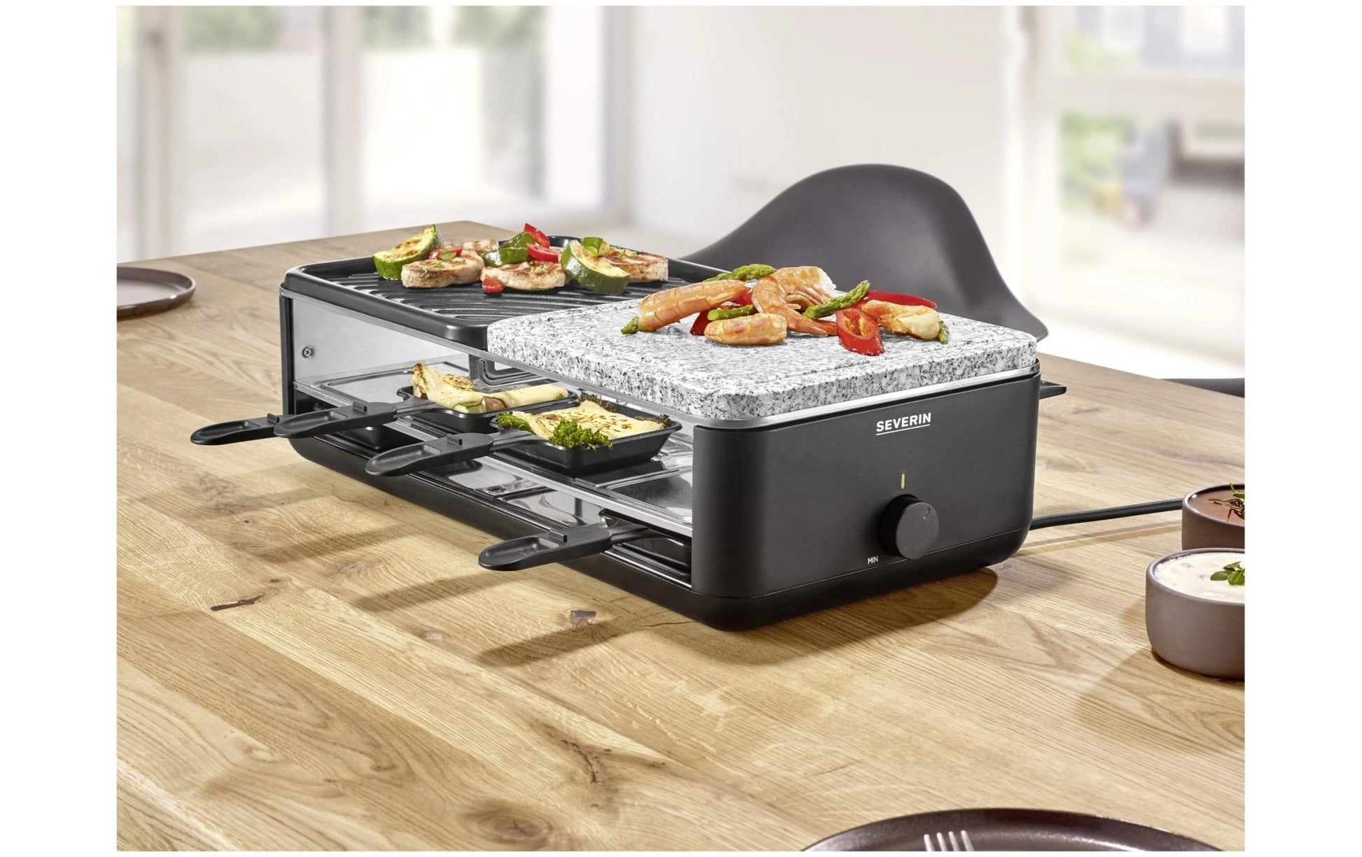 Racletteofen Black Line Lite RG 2366 8 Personen - MEGART