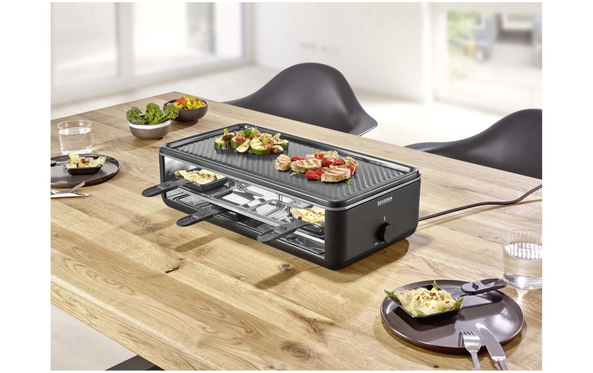 Racletteofen Black Line Lite RG 2365 8 Personen - MEGART