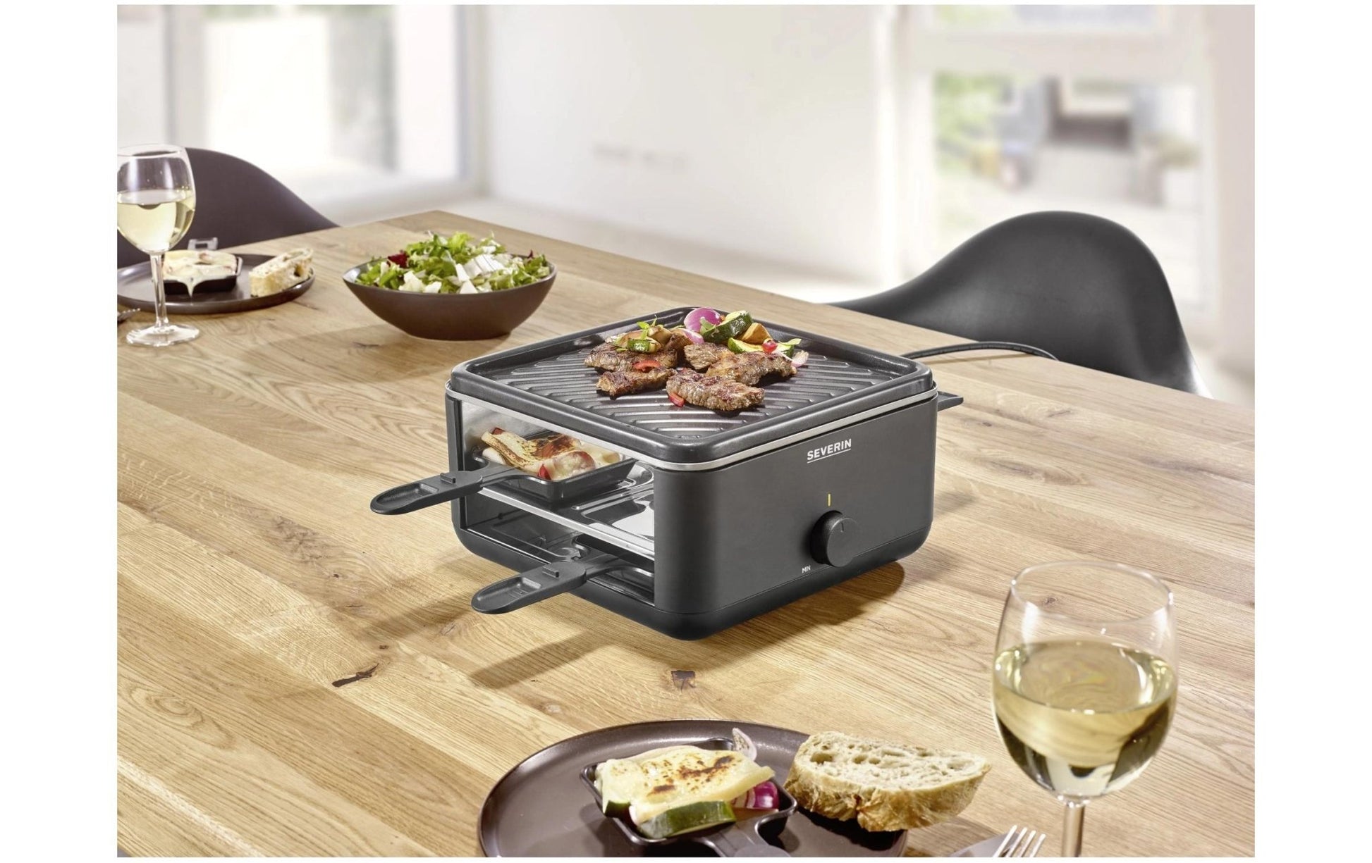 Racletteofen Black Line Lite Mini RG 2360 4 Personen - MEGART