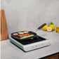 Induktionskochplatte PIC01BLMEU Weiss, 2100 W - MEGART