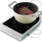 Induktionskochplatte PIC01BLMEU Weiss, 2100 W - MEGART