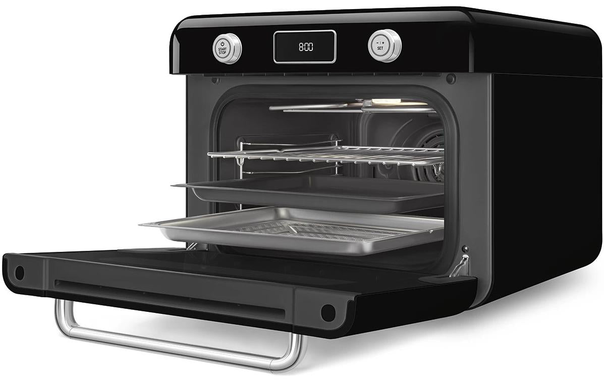 Dampfbackofen COF01 WhEU Schwarz - MEGART